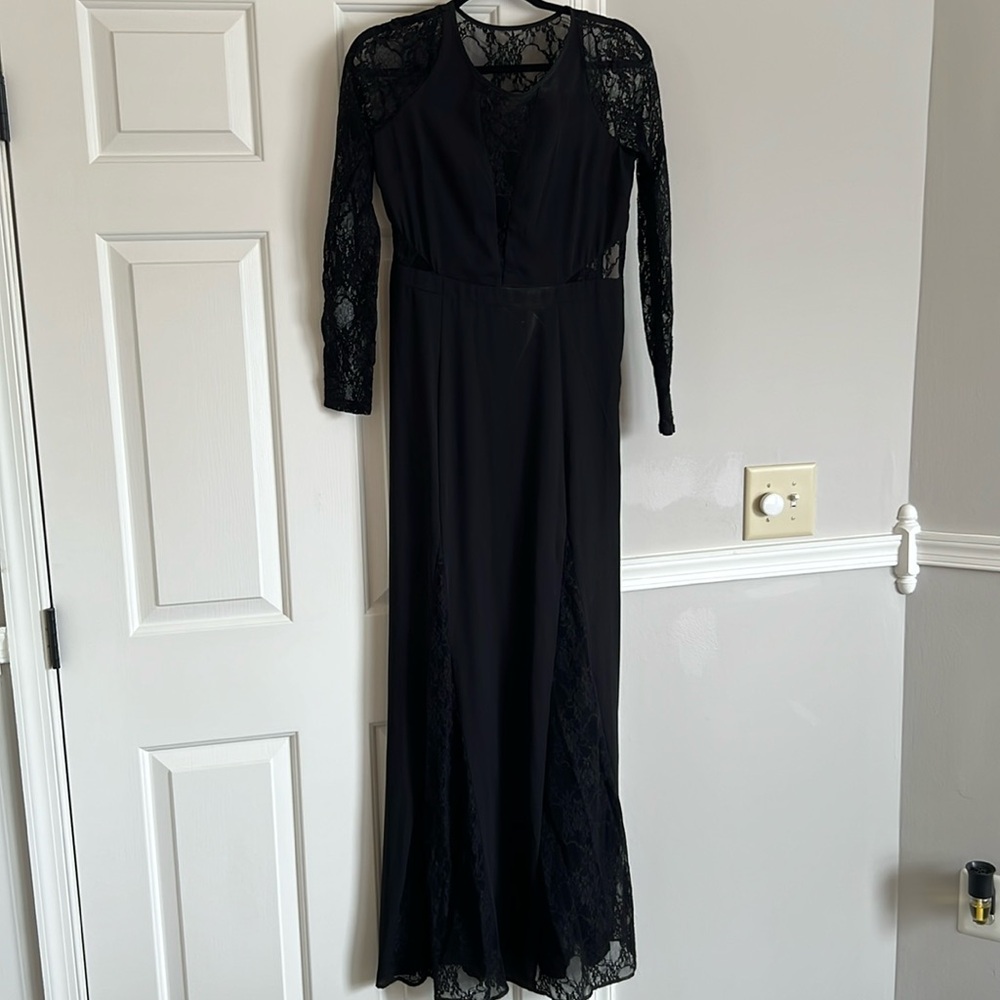 Express Women’s Long Dress Black Gown
